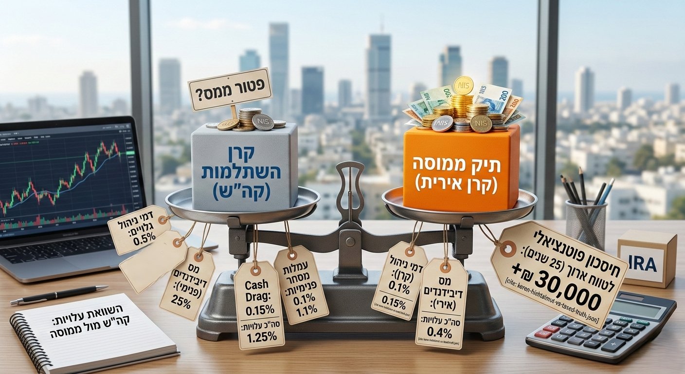 שברתי את הראש על קרן השתלמות - ומה שגיליתי הדהים אותי